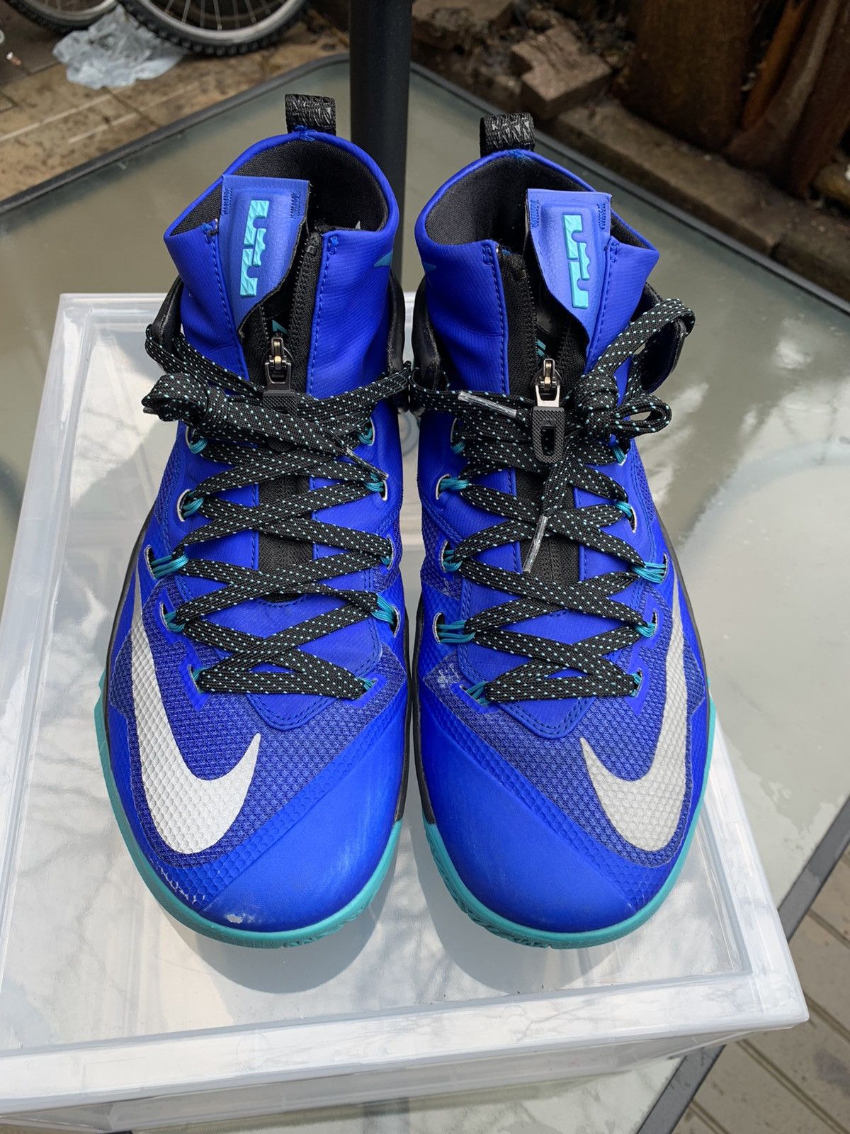 Nike Ambassador VIII Lebron James Aqua 2015 Size US 9.5 / EU 42-43 - 3 Thumbnail