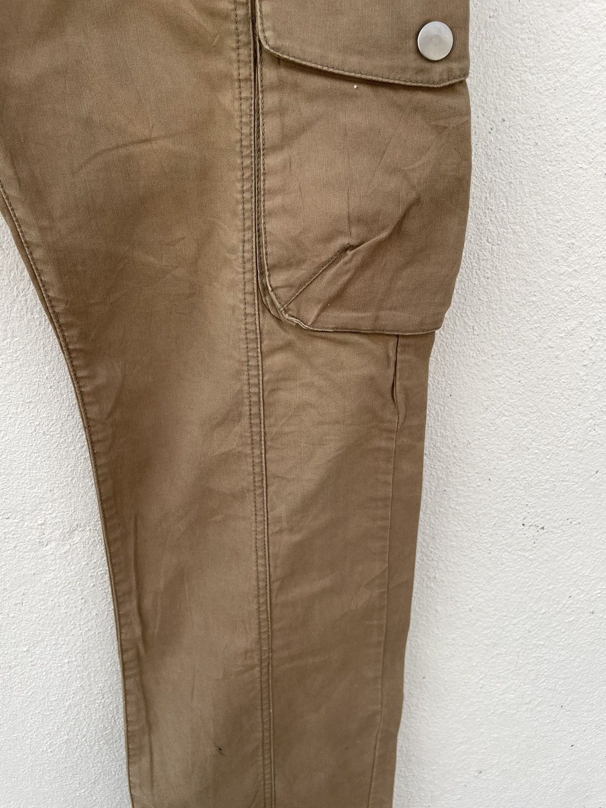 Japanese Brand × PPFM PPFM Double Waist Drawstring Cargo Pants Size US 33 - 7 Thumbnail