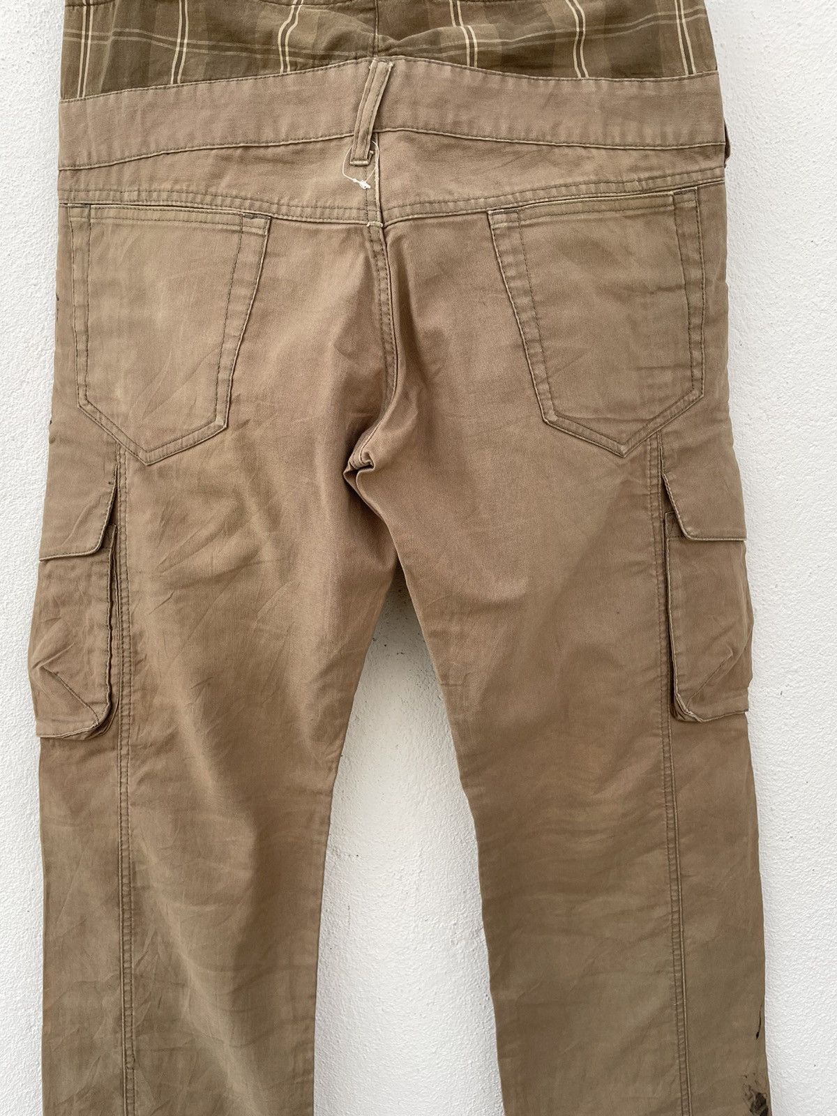 Japanese Brand × PPFM PPFM Double Waist Drawstring Cargo Pants Size US 33 - 15 Thumbnail