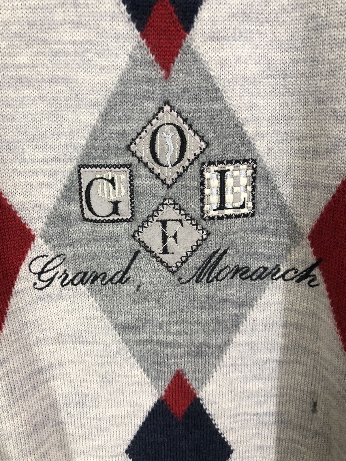 Mizuno Vintage Distressed Grand Monarch Golf Knitwear Size US M / EU 48-50 / 2 - 7 Thumbnail