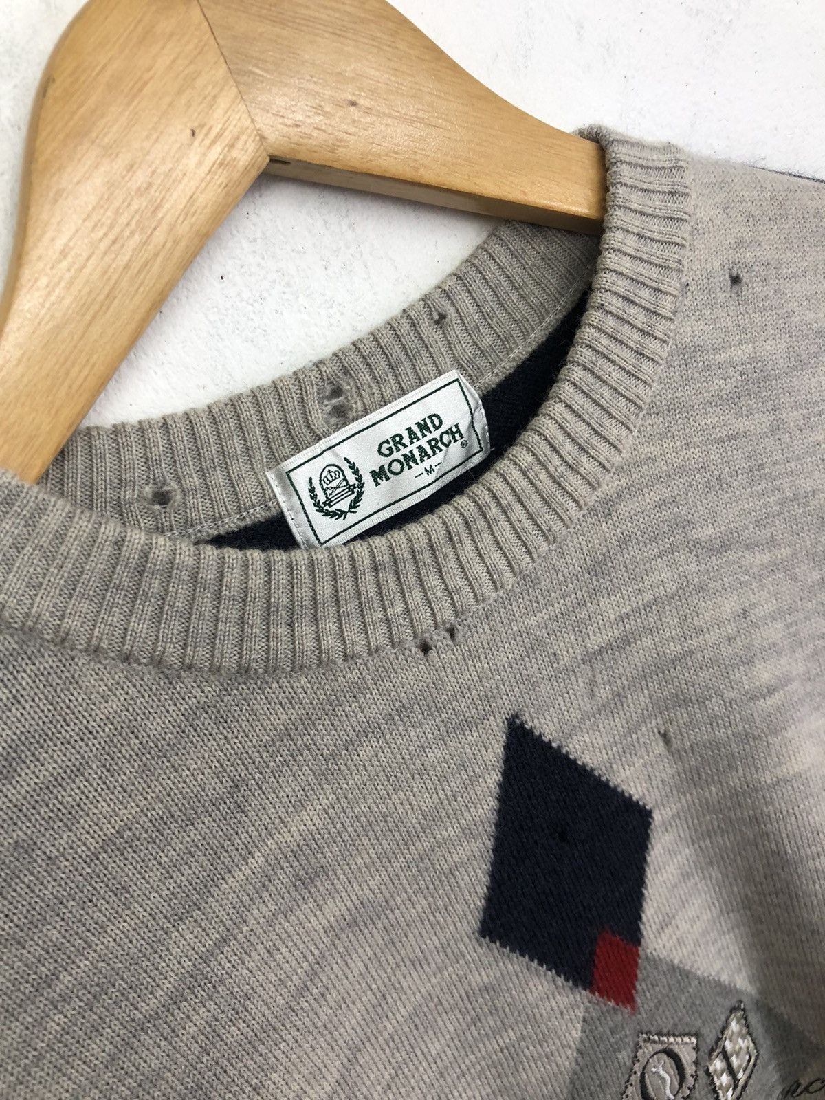 Mizuno Vintage Distressed Grand Monarch Golf Knitwear Size US M / EU 48-50 / 2 - 5 Thumbnail