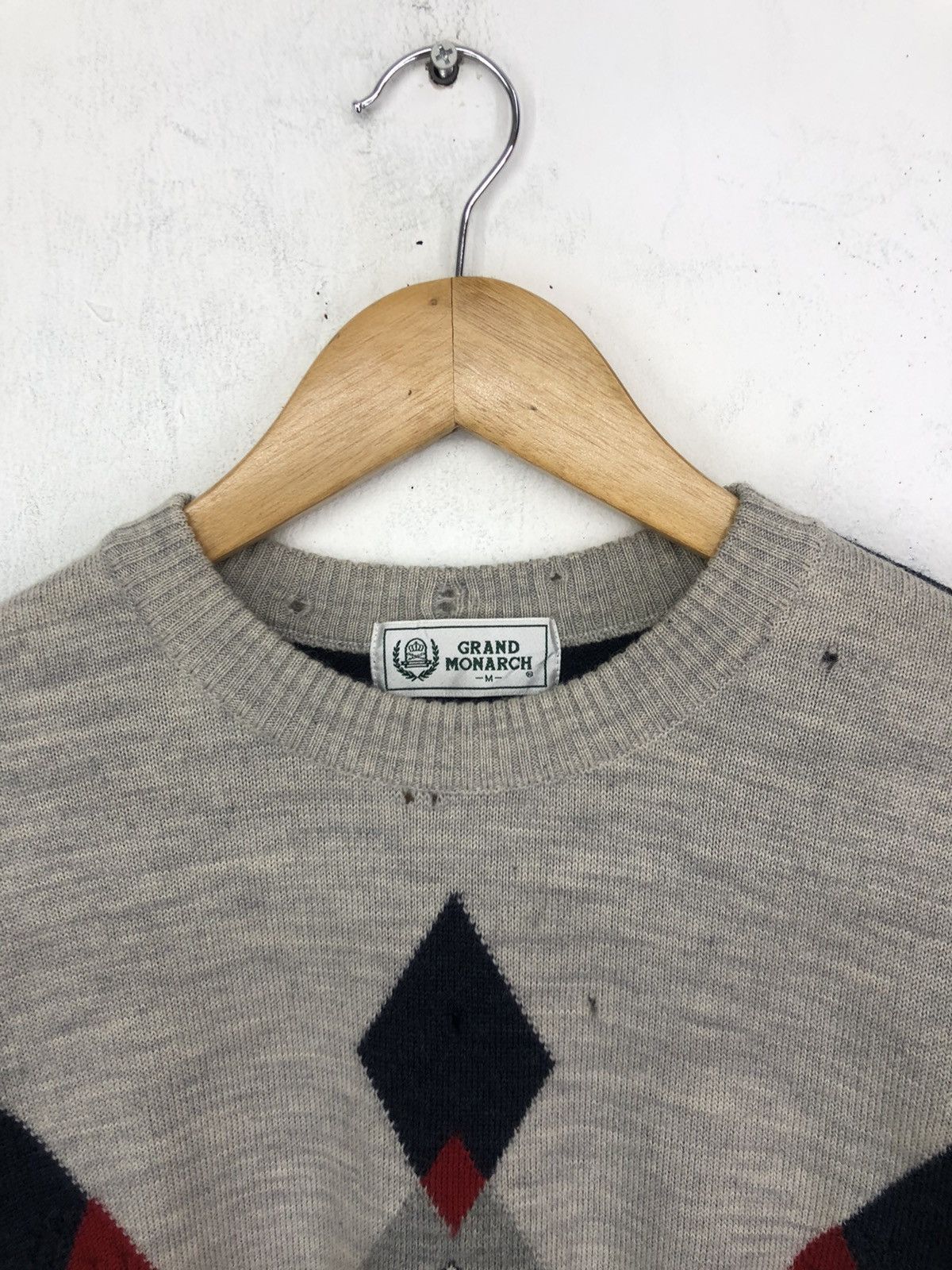 Mizuno Vintage Distressed Grand Monarch Golf Knitwear Size US M / EU 48-50 / 2 - 4 Thumbnail