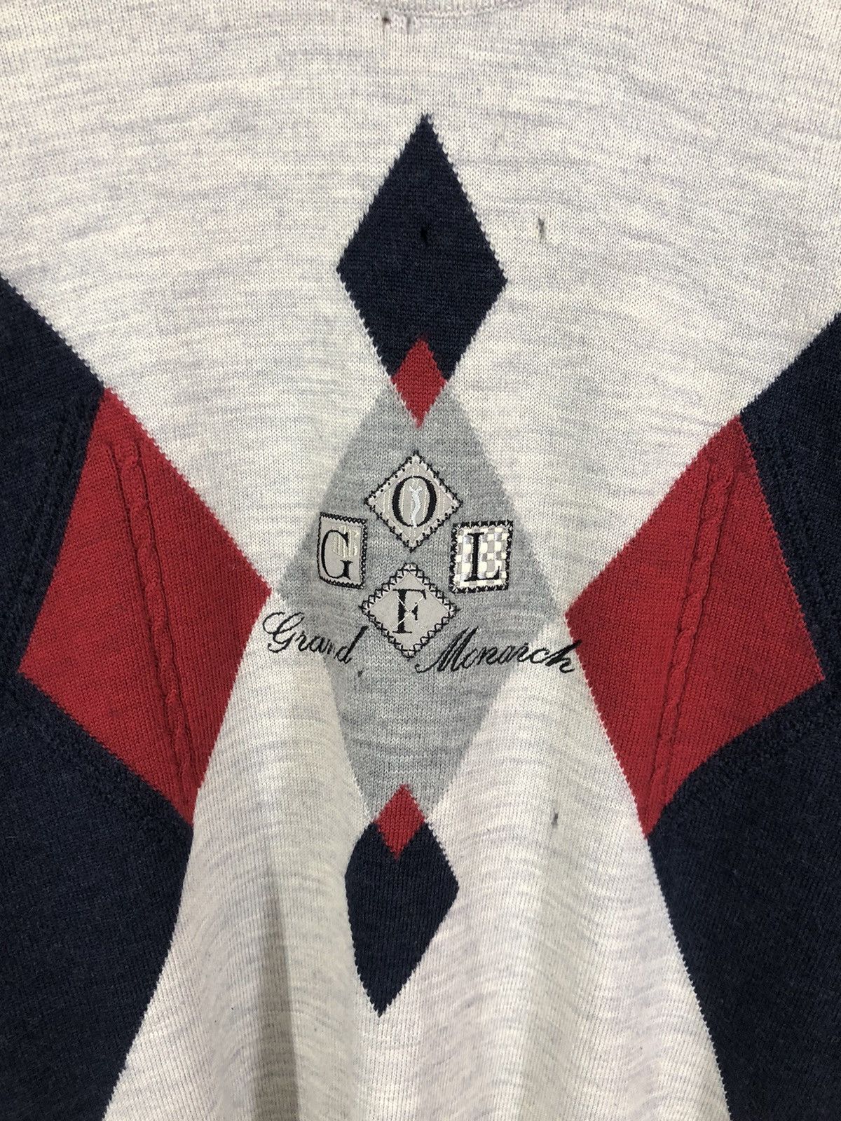 Mizuno Vintage Distressed Grand Monarch Golf Knitwear Size US M / EU 48-50 / 2 - 6 Thumbnail