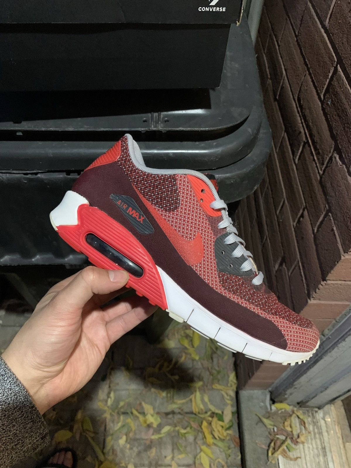 Nike Air Max 90 JCRD Gym Red 2015 Size US 9 / EU 42 - 6 Thumbnail