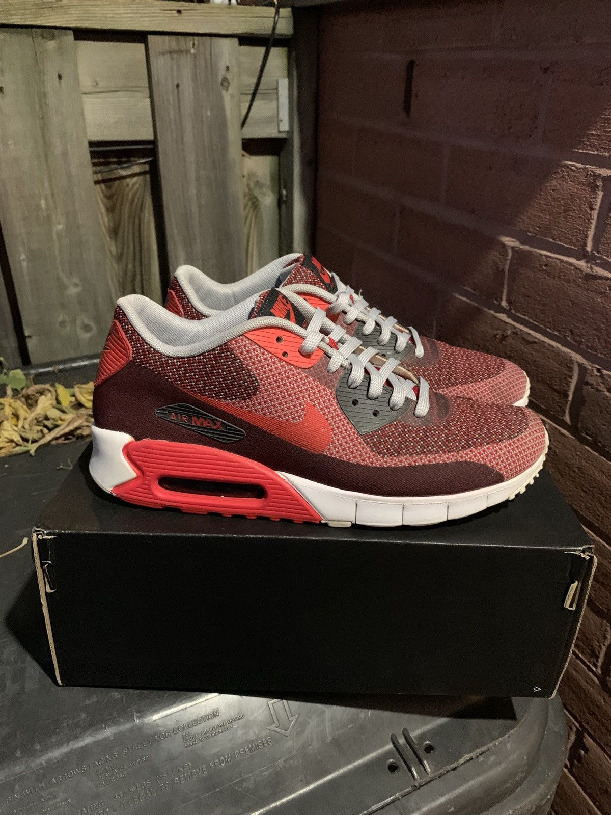 Nike Air Max 90 JCRD Gym Red 2015 Size US 9 / EU 42 - 1 Thumbnail