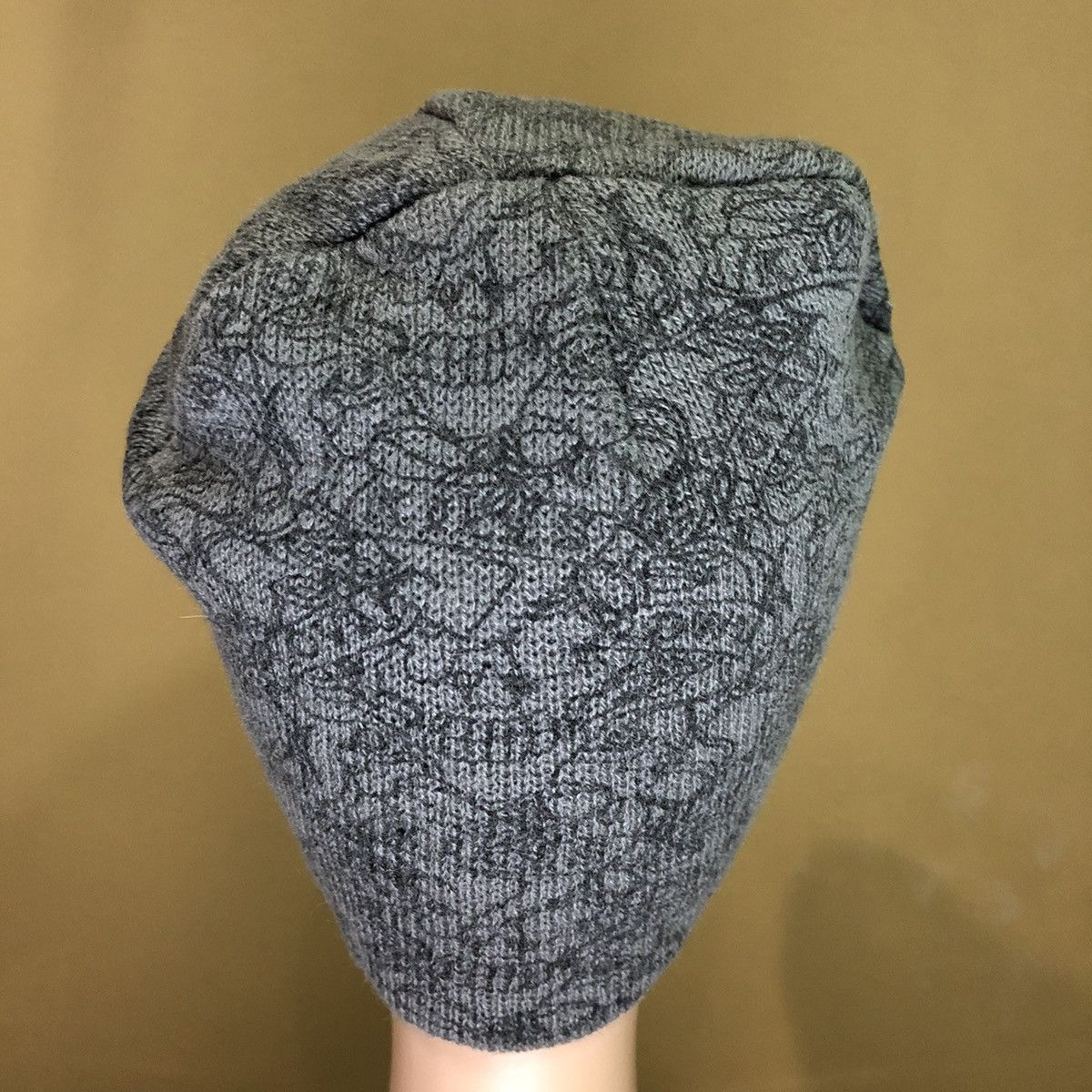 Ed Hardy Ed Hardy Full Print Big Logo Beanie Hat Snow Cap Size ONE SIZE - 6 Thumbnail