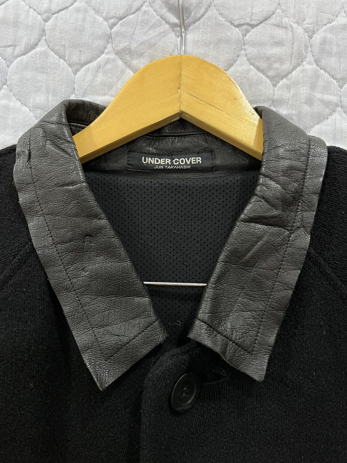 Undercover ARCHIVE VTG UNDERCOVER JUN TAKAHASHI WOOL COAT Size US L / EU 52-54 / 3 - 15 Thumbnail