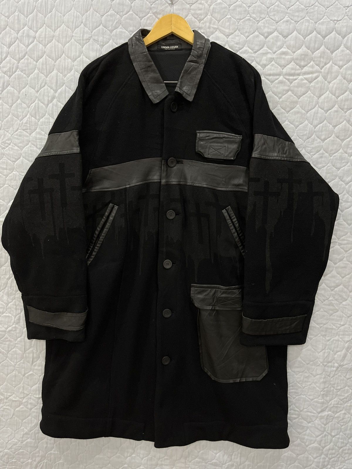 Undercover ARCHIVE VTG UNDERCOVER JUN TAKAHASHI WOOL COAT Size US L / EU 52-54 / 3 - 2 Thumbnail
