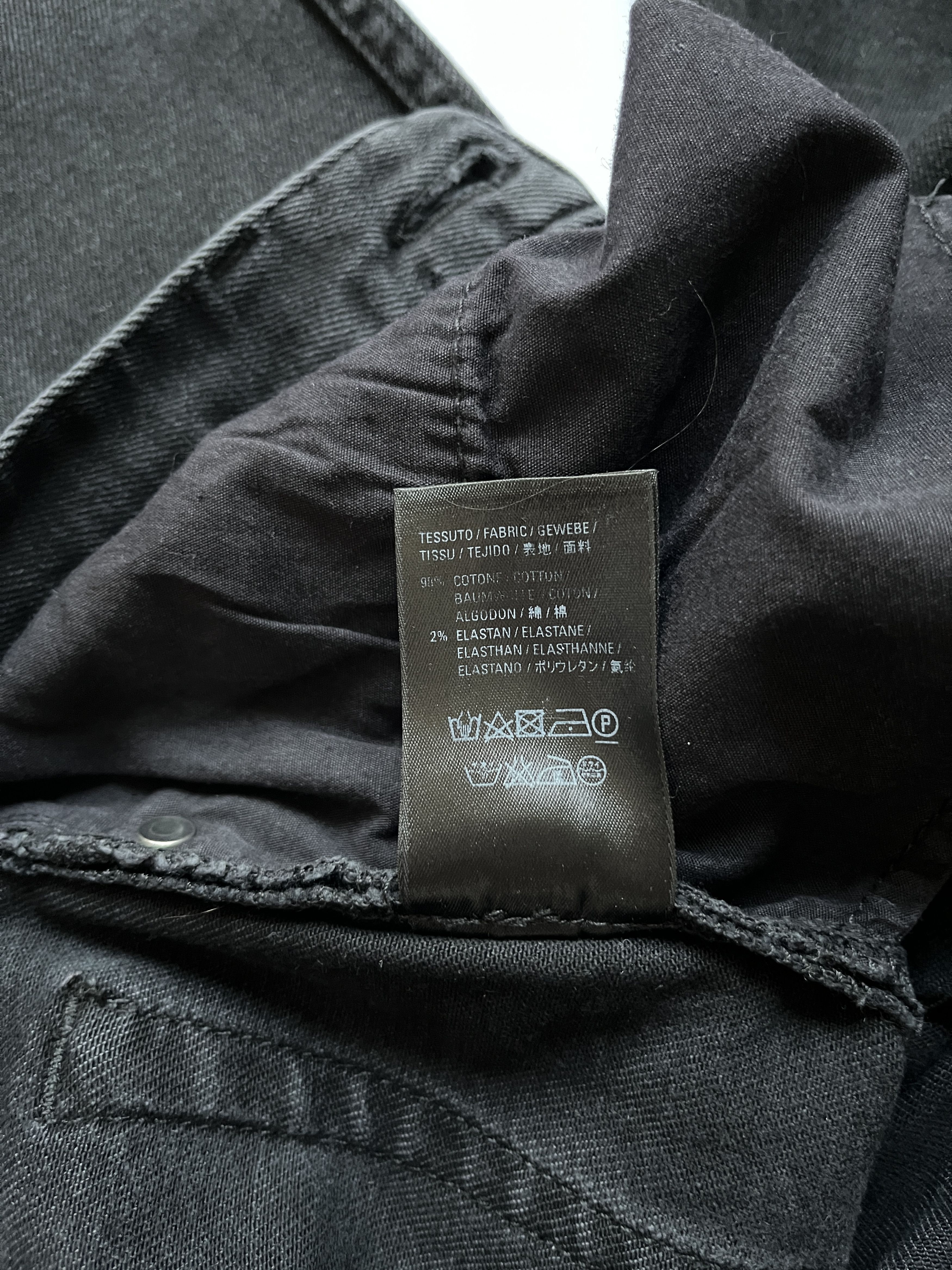 Balenciaga ⚡️QUICK SALE⚡️2018 Balenciaga by Demna Black Denim Jeans Size 26" / US 2 / IT 38 - 5 Thumbnail