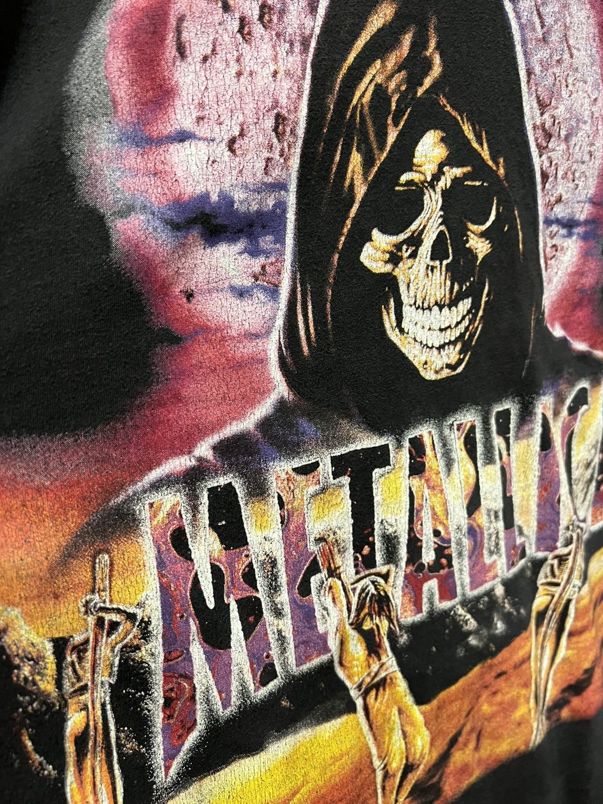 Band Tees × Metallica × Vintage Vintage Metallica Tee Size US XL / EU 56 / 4 - 3 Thumbnail