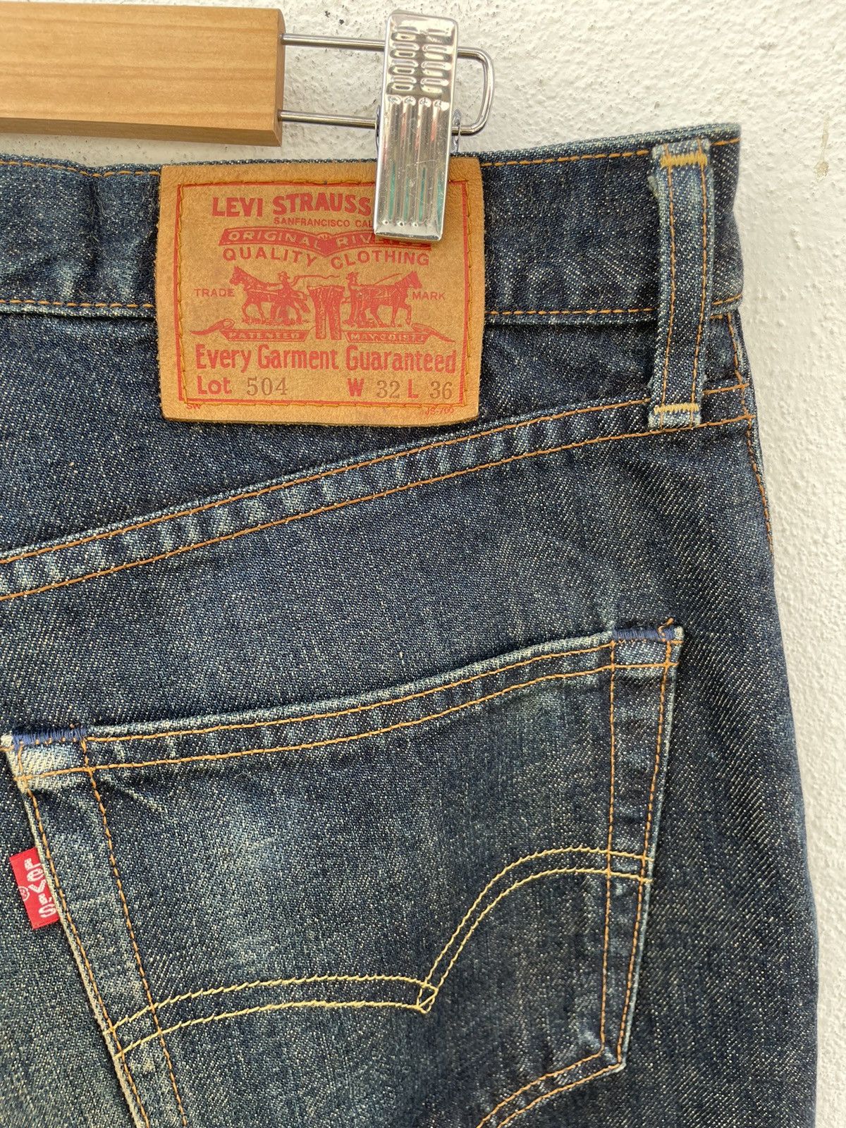 Levi's Vintage Levi’s 504 Jeans Made In Japan Size US 32 / EU 48 - 12 Thumbnail