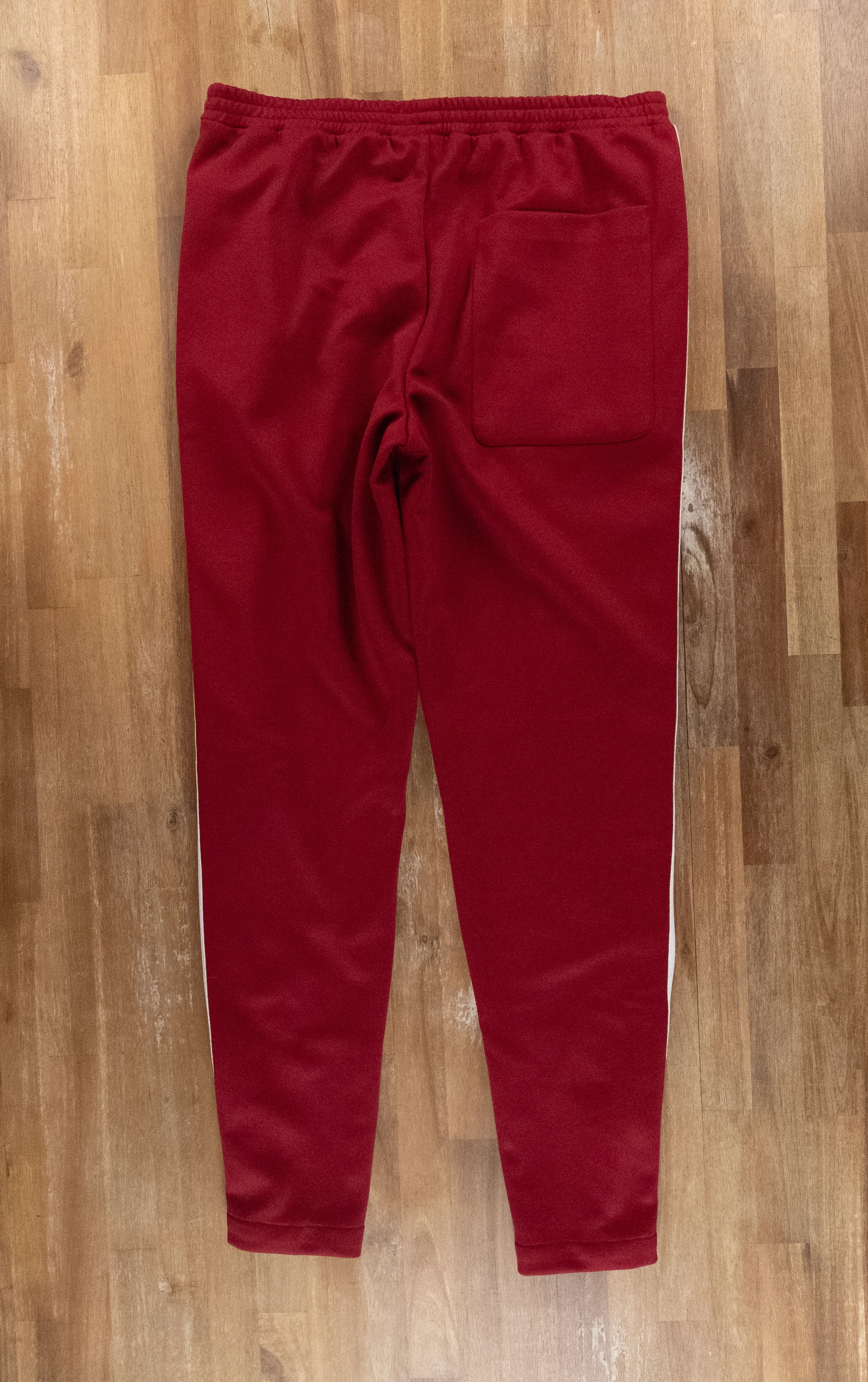 Moncler MONCLER side stripe red track pants jogger authentic Large Size 32" / US 10 / IT 46 - 11 Thumbnail