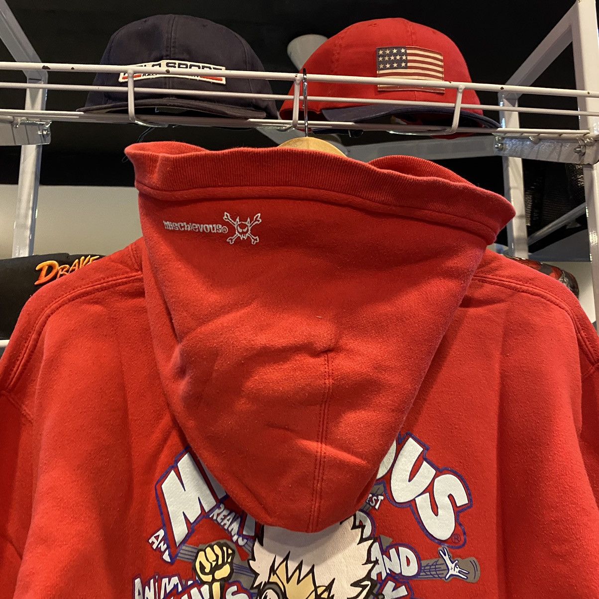 Japanese Brand Mischievous Punk Japan Big Logo Pullover Hoodies Size Medium Size US M / EU 48-50 / 2 - 8 Thumbnail