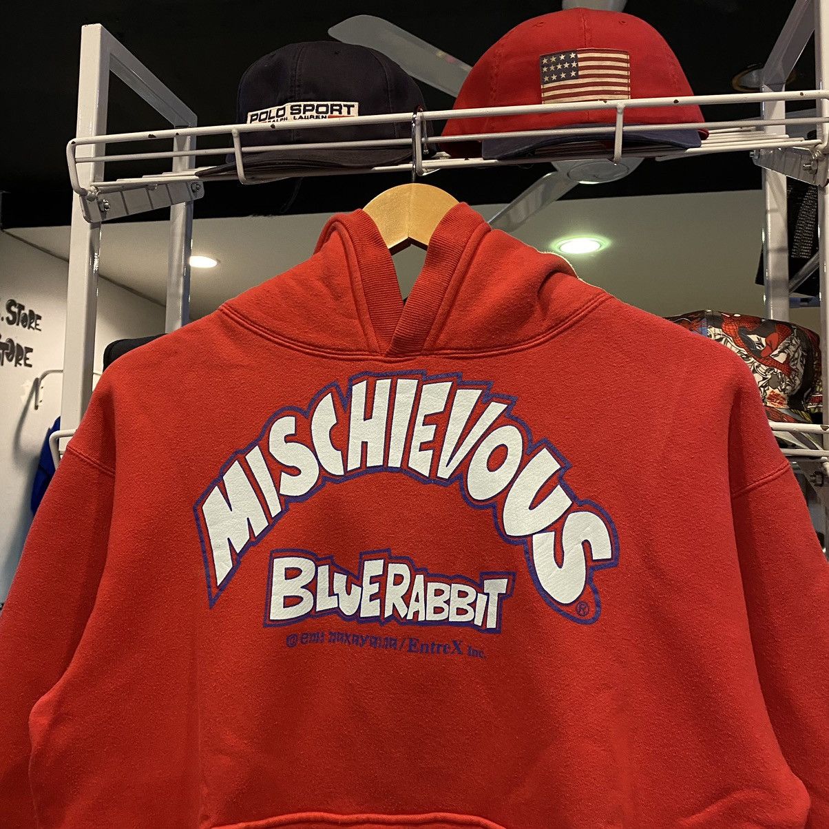 Japanese Brand Mischievous Punk Japan Big Logo Pullover Hoodies Size Medium Size US M / EU 48-50 / 2 - 3 Thumbnail