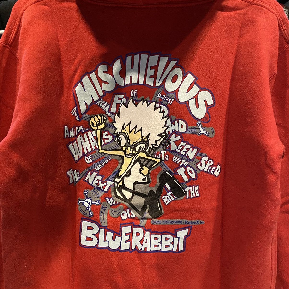 Japanese Brand Mischievous Punk Japan Big Logo Pullover Hoodies Size Medium Size US M / EU 48-50 / 2 - 5 Thumbnail