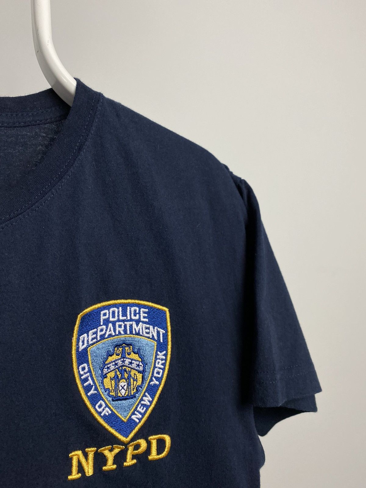 Vintage NYPD vintage navy T-shirt New York Police Department Size US M / EU 48-50 / 2 - 4 Thumbnail