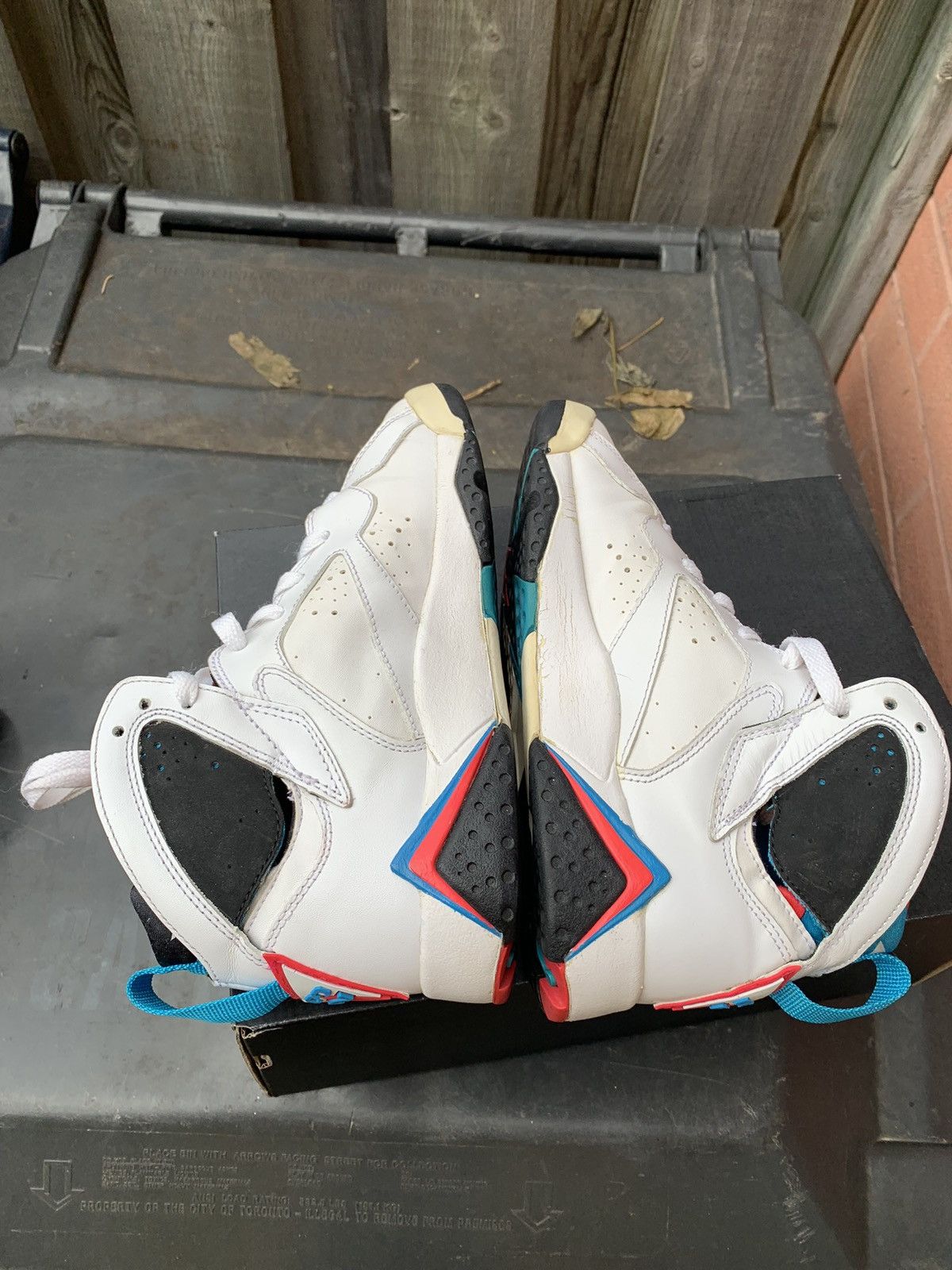 Jordan Brand × Nike Air Jordan 7 Retro GS Orion Size US 5 / EU 37 - 4 Thumbnail