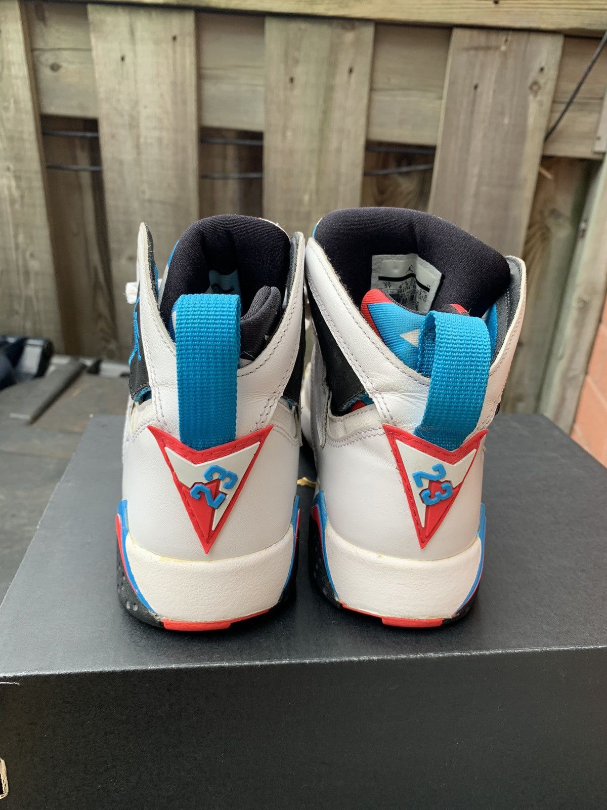 Jordan Brand × Nike Air Jordan 7 Retro GS Orion Size US 5 / EU 37 - 3 Thumbnail