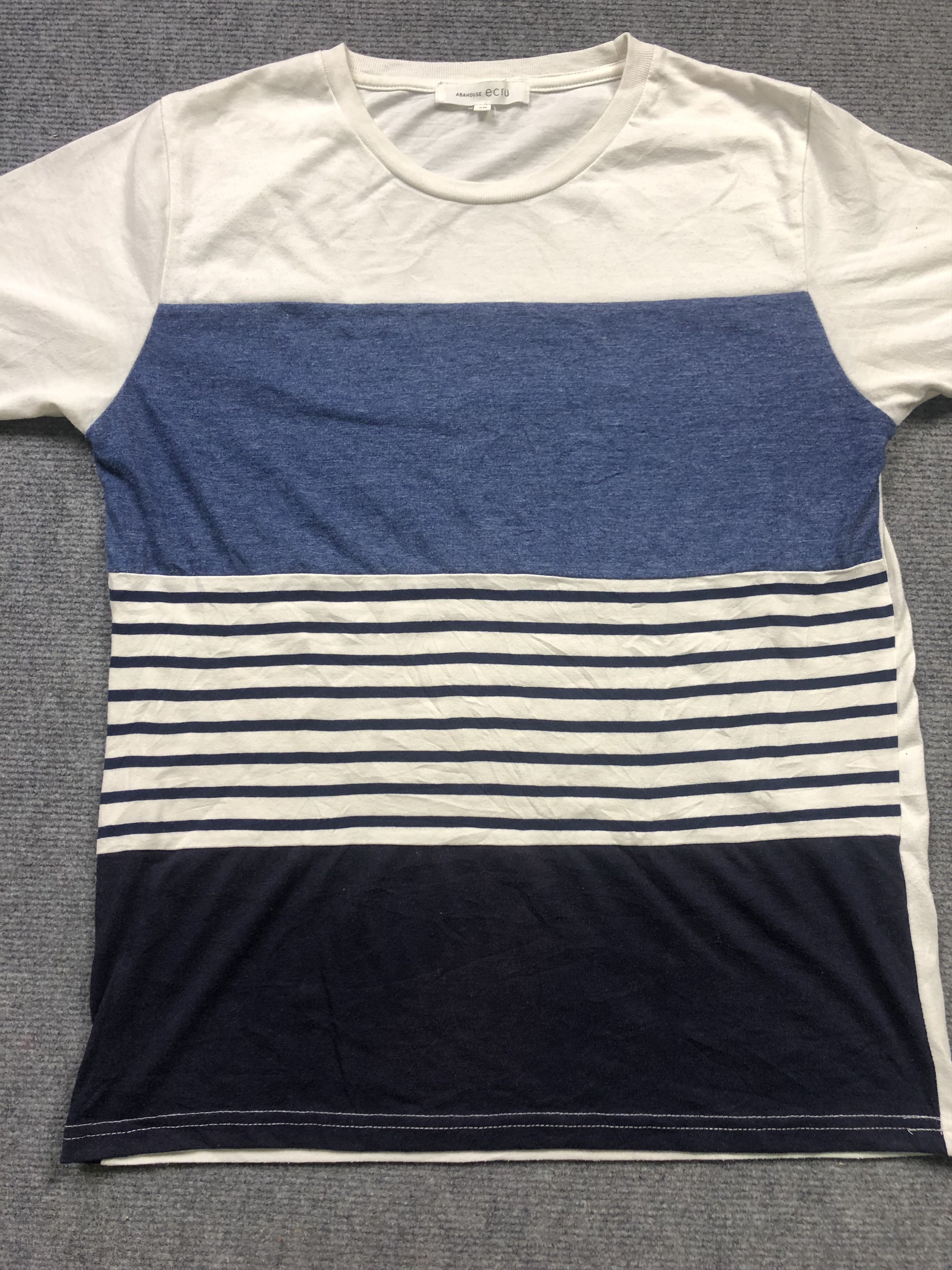 ABAHOUSE Abahouse Ecru Stripe Single Pocket Size US M / EU 48-50 / 2 - 3 Thumbnail