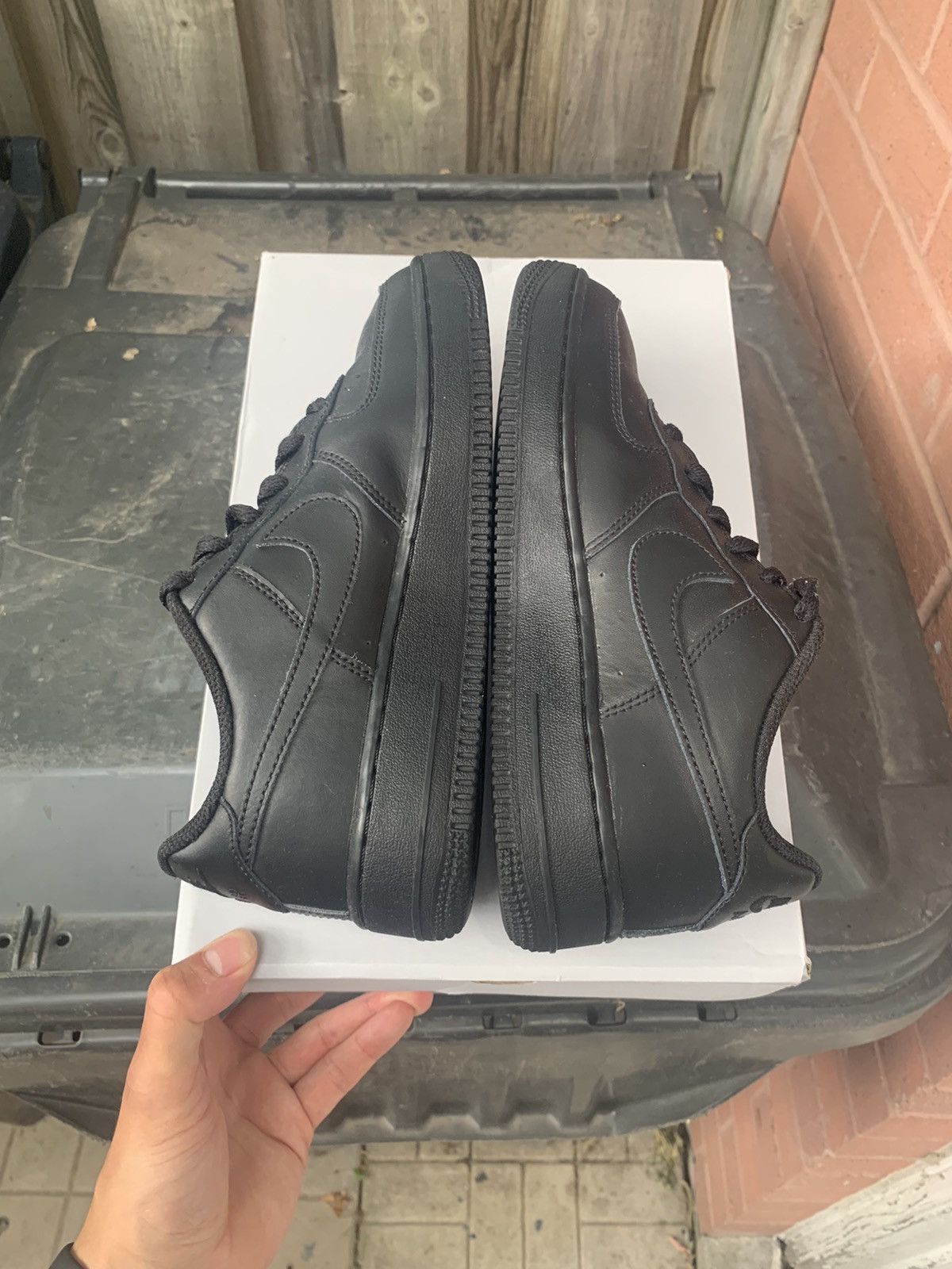 Nike Air Force One Low Black | Black 2018 Size US 6 / EU 39 - 5 Thumbnail