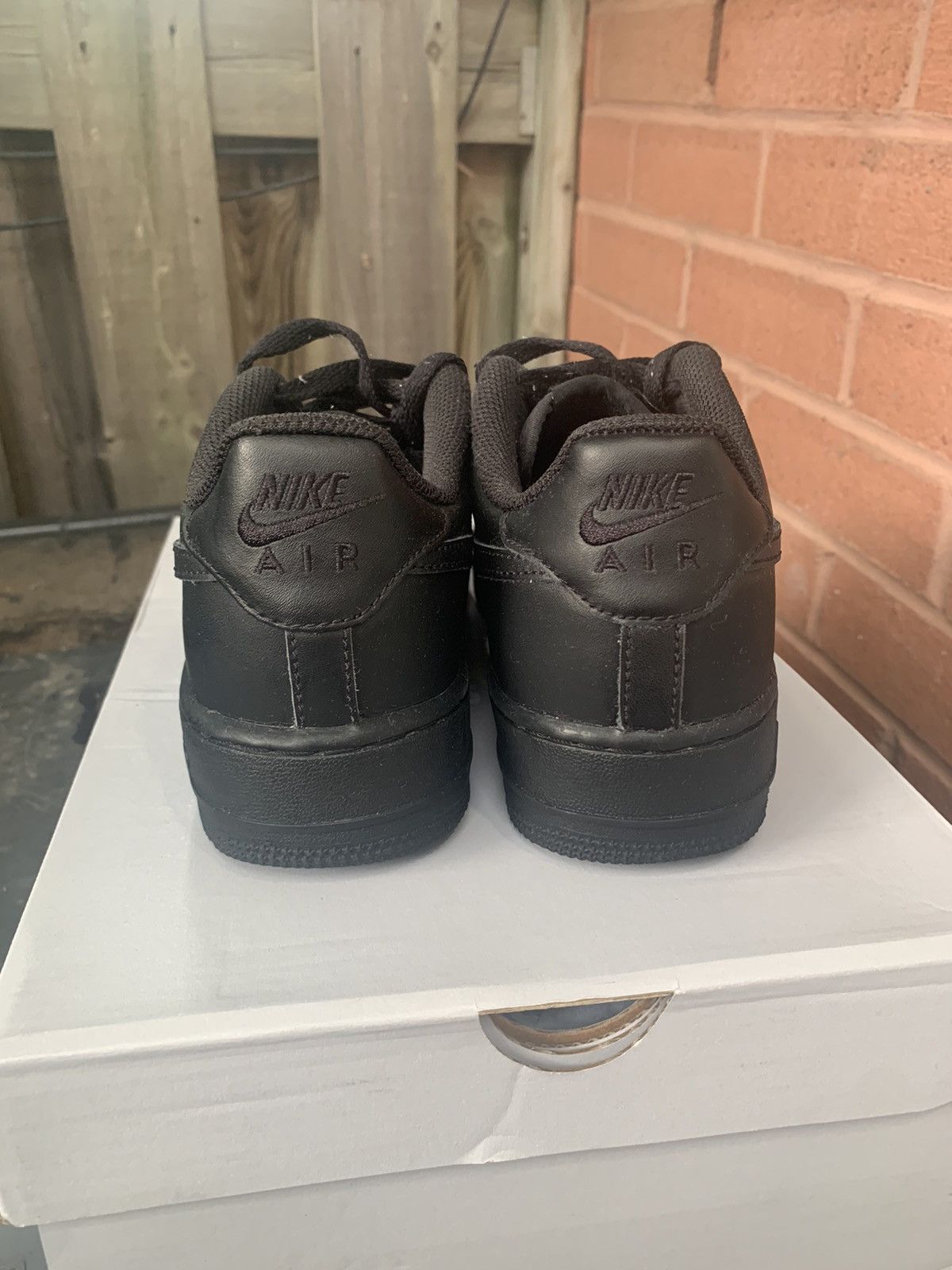 Nike Air Force One Low Black | Black 2018 Size US 6 / EU 39 - 4 Thumbnail