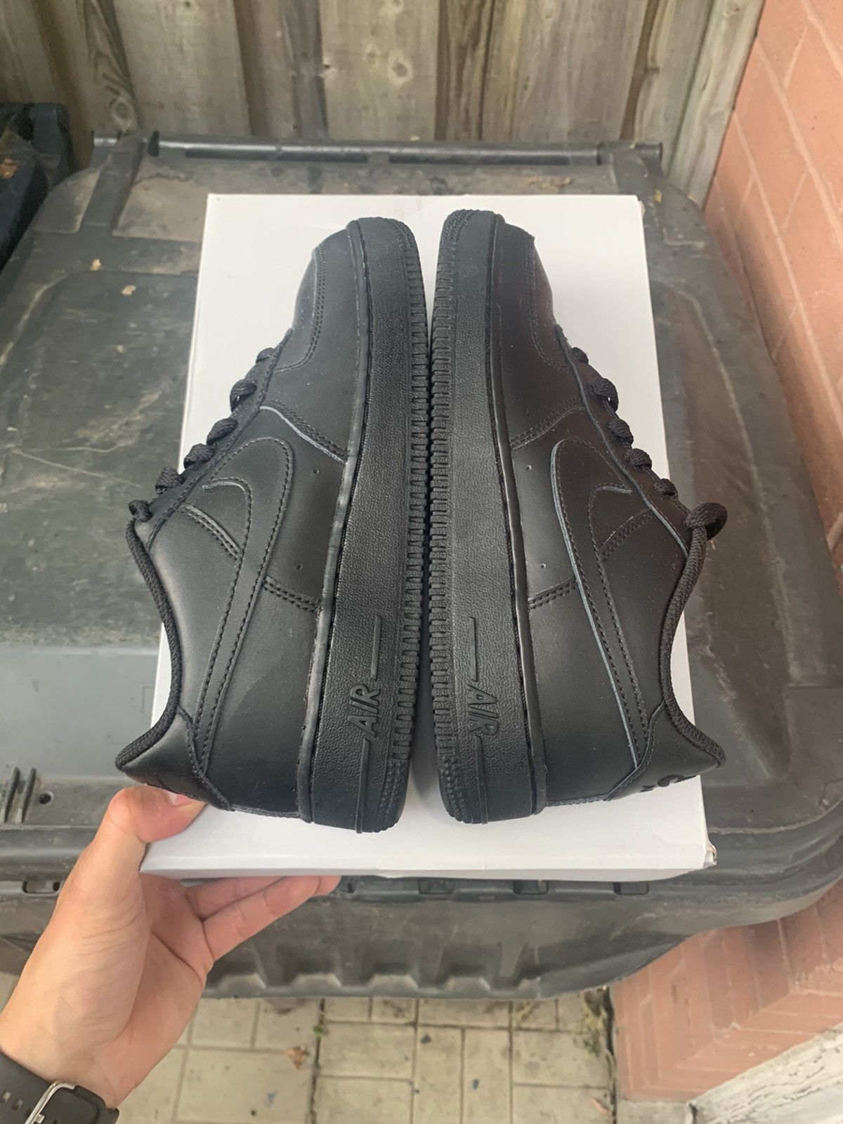 Nike Air Force One Low Black | Black 2018 Size US 6 / EU 39 - 6 Thumbnail