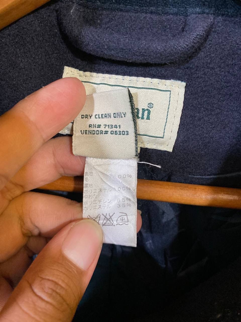 L.L. Bean Vintage L.L Bean Wool Jacket quilted lining Size US XS / EU 42 / 0 - 6 Thumbnail