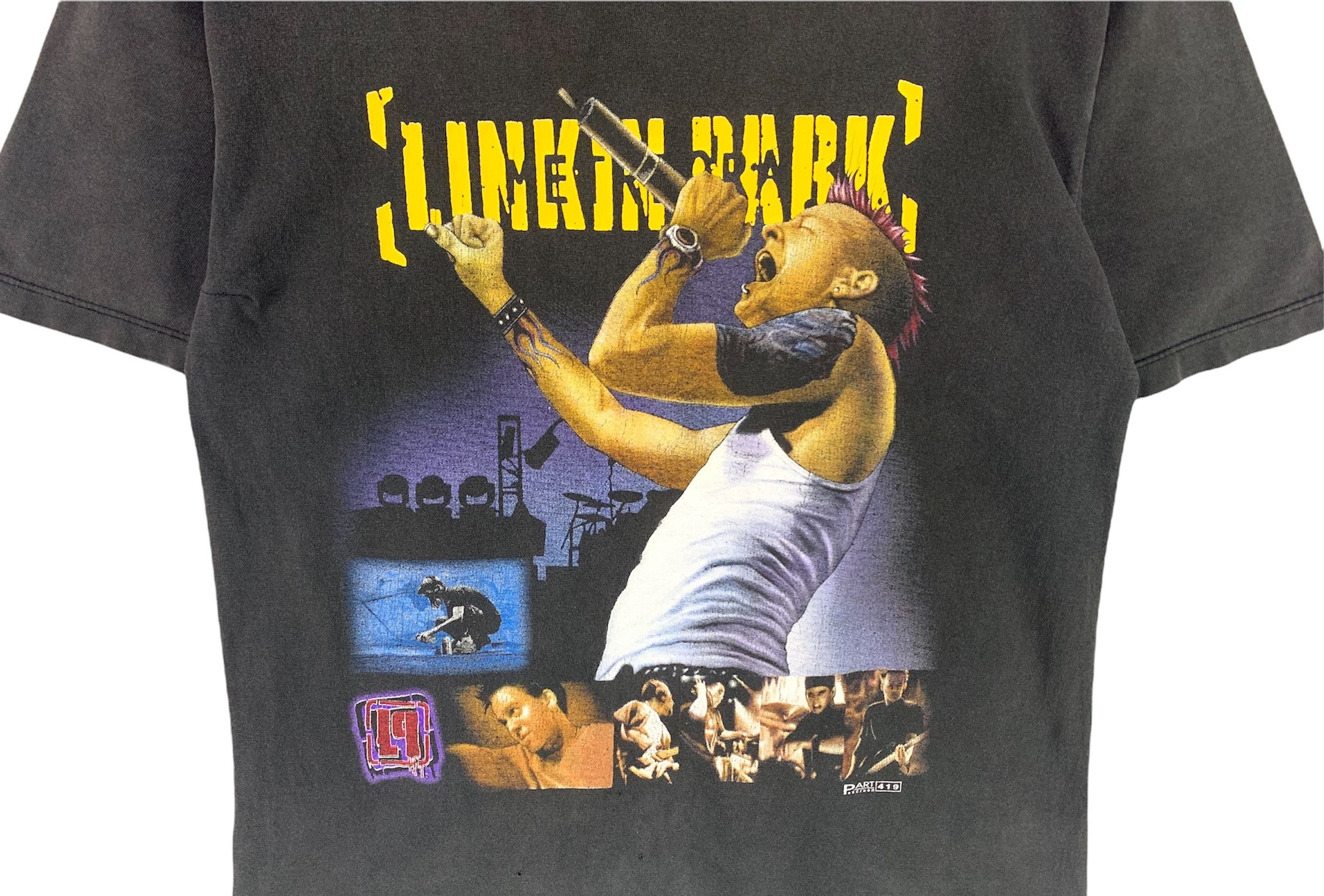 Band Tees × Vintage Rare Linkin Park Meteora promo rock concert tour vtg tee Size US S / EU 44-46 / 1 - 3 Thumbnail