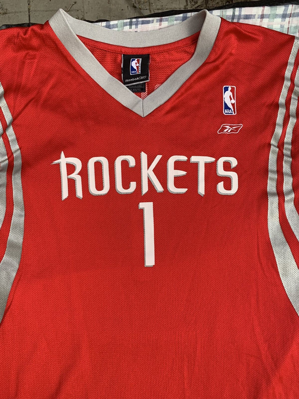 NBA × Reebok × Vintage Reebok Houston Rockets Tracy Mcgrady NBA Jersey Size US XL / EU 56 / 4 - 4 Thumbnail