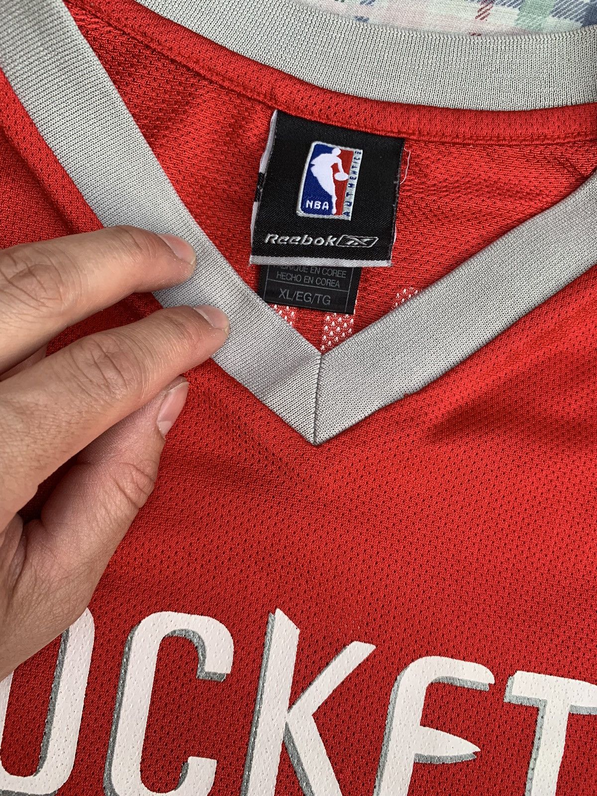 NBA × Reebok × Vintage Reebok Houston Rockets Tracy Mcgrady NBA Jersey Size US XL / EU 56 / 4 - 6 Thumbnail