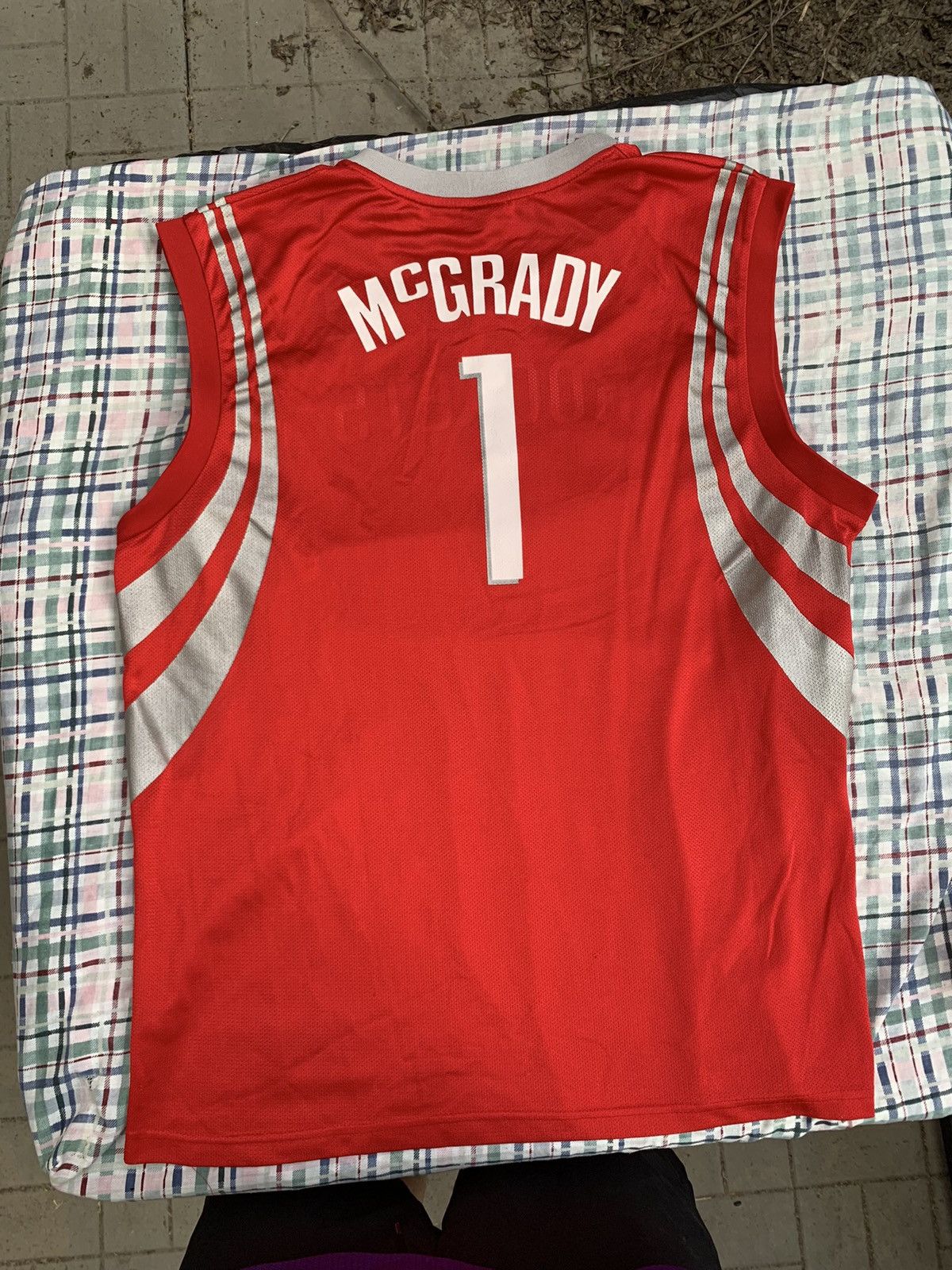 NBA × Reebok × Vintage Reebok Houston Rockets Tracy Mcgrady NBA Jersey Size US XL / EU 56 / 4 - 2 Thumbnail