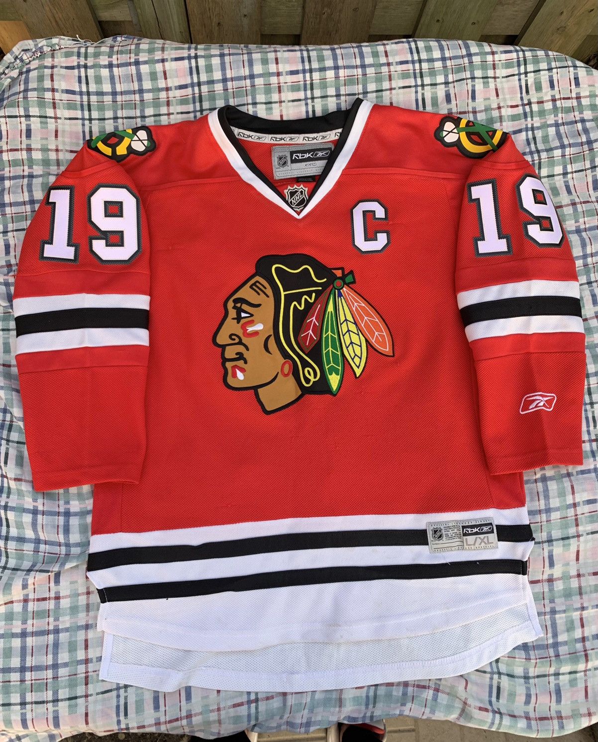 Reebok Reebok Chicago Blackhawks Jonathan Toews NHL Jersey Size US XS / EU 42 / 0 - 1 Thumbnail