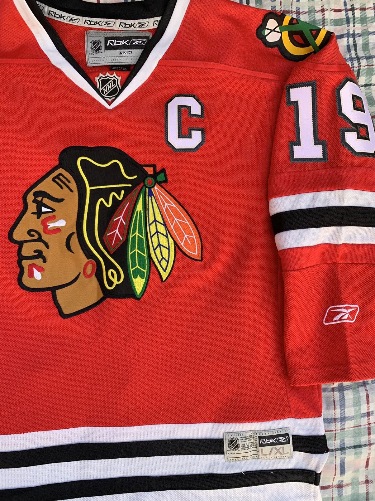 Reebok Reebok Chicago Blackhawks Jonathan Toews NHL Jersey Size US XS / EU 42 / 0 - 3 Thumbnail