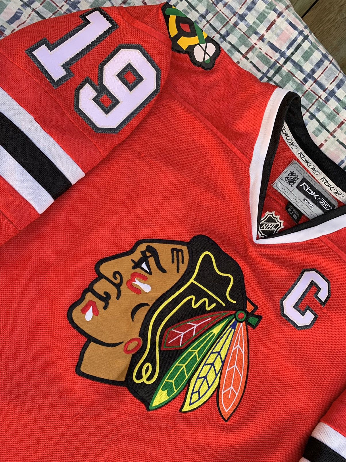 Reebok Reebok Chicago Blackhawks Jonathan Toews NHL Jersey Size US XS / EU 42 / 0 - 5 Thumbnail