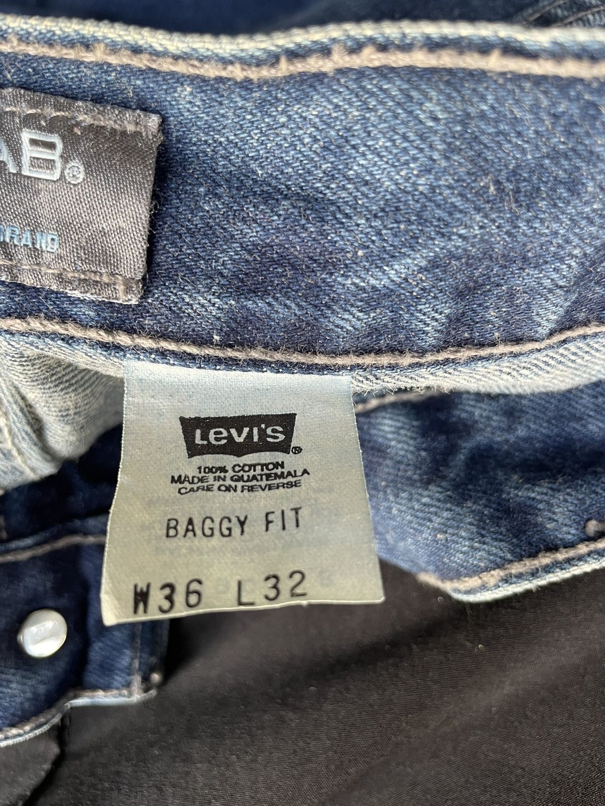 Levi's × Levi's Vintage Clothing Vintage Levi’s Silver Tab Baggy Fit Jeans Size US 36 / EU 52 - 20 Thumbnail