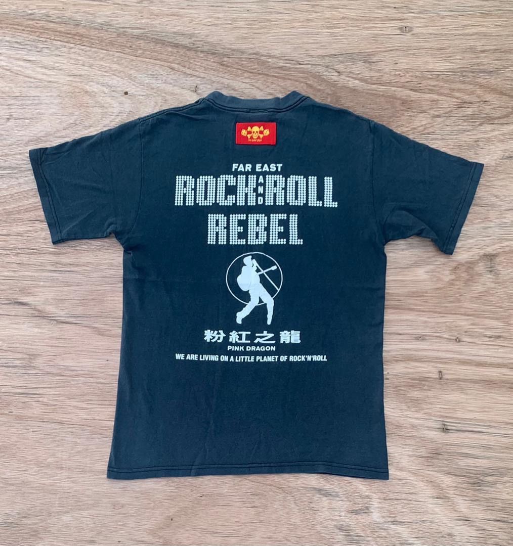 Band Tees × Vintage vintage tee Rock and Roll A39 Size US M / EU 48-50 / 2 - 3 Thumbnail