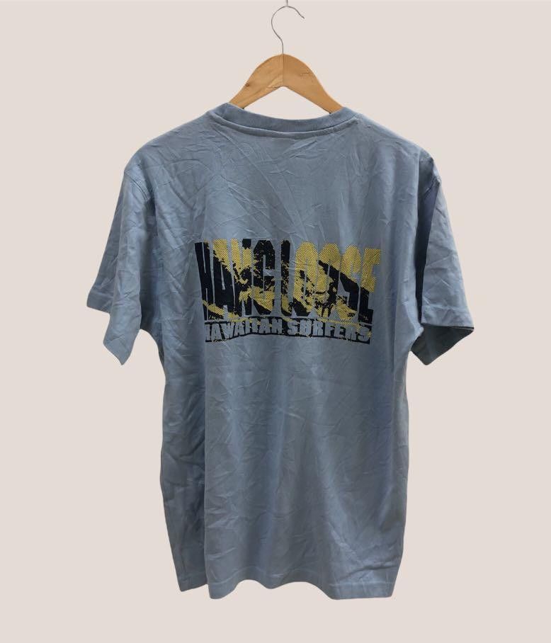 Japanese Brand Hang Loose Hawaiian Surfers Tshirt Size US L / EU 52-54 / 3 - 4 Thumbnail