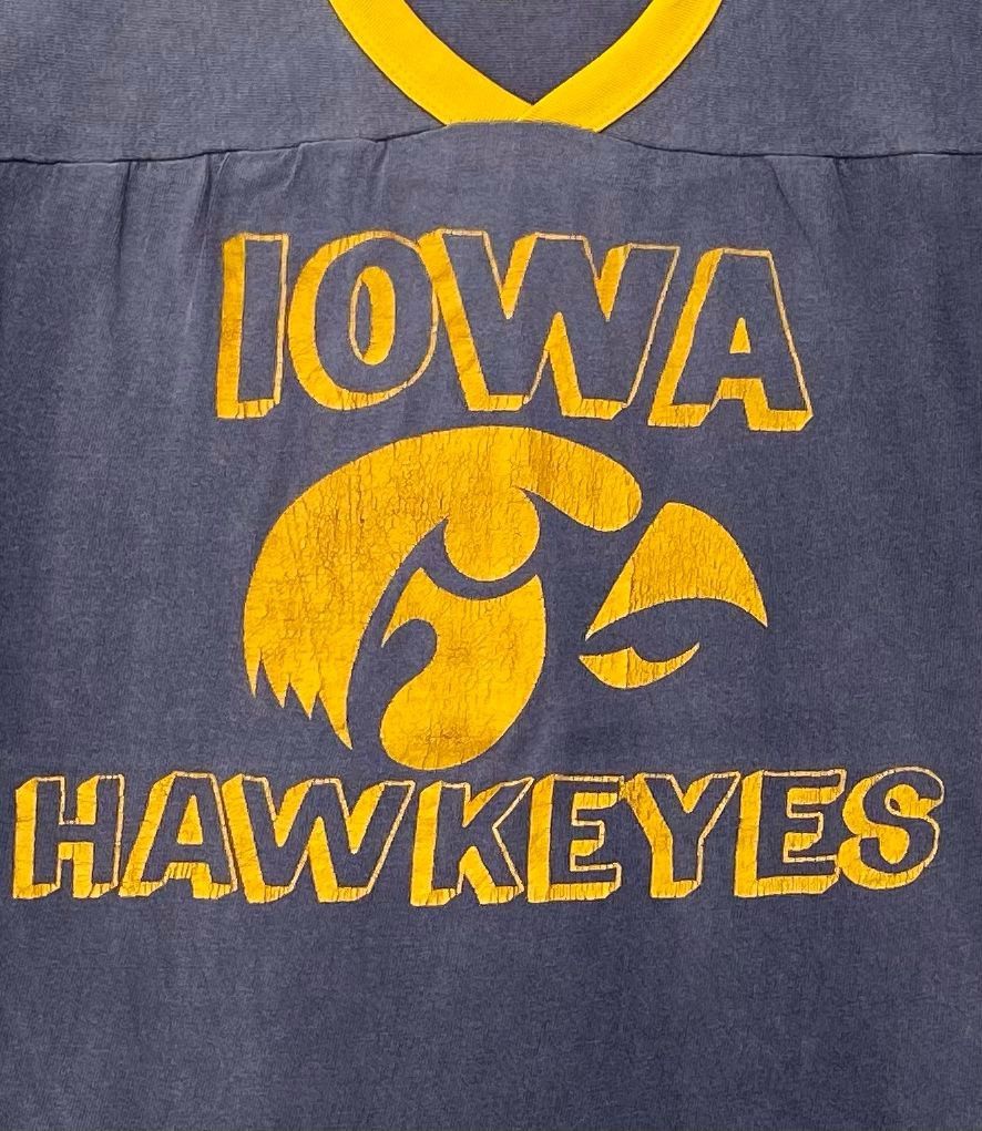 Vintage Vintage Tee D 36 iowa hawkeyes Size US M / EU 48-50 / 2 - 2 Thumbnail