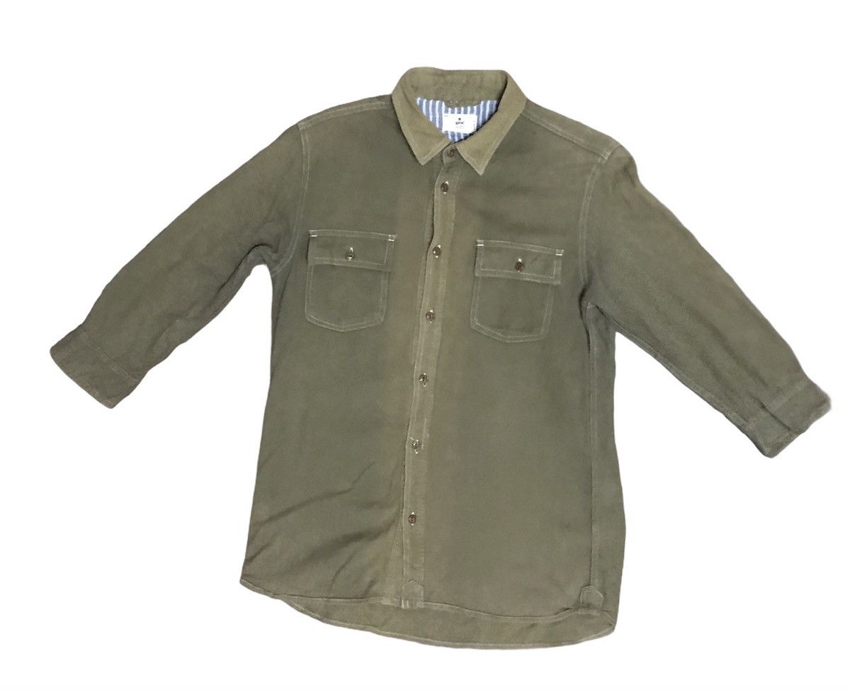 Designer × GRN Grn button up shirt half sleeve Size US M / EU 48-50 / 2 - 3 Thumbnail