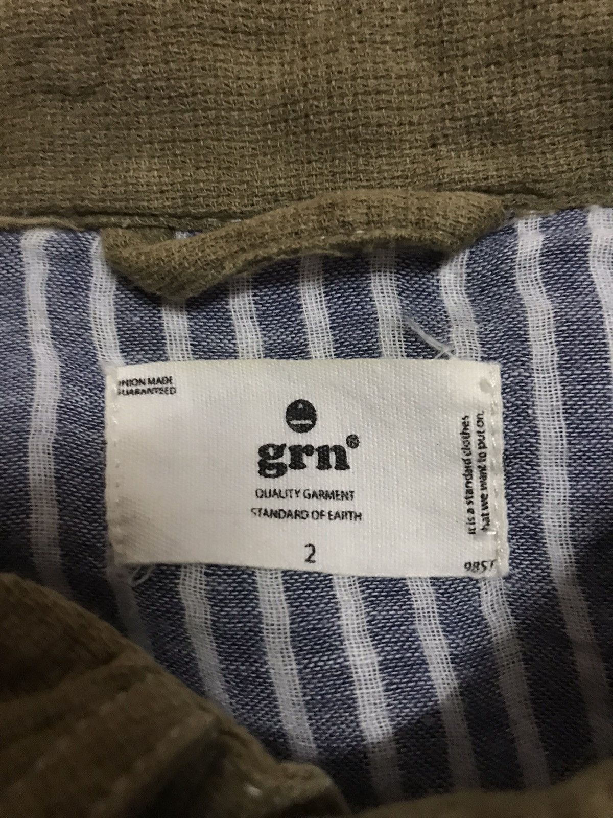 Designer × GRN Grn button up shirt half sleeve Size US M / EU 48-50 / 2 - 5 Thumbnail
