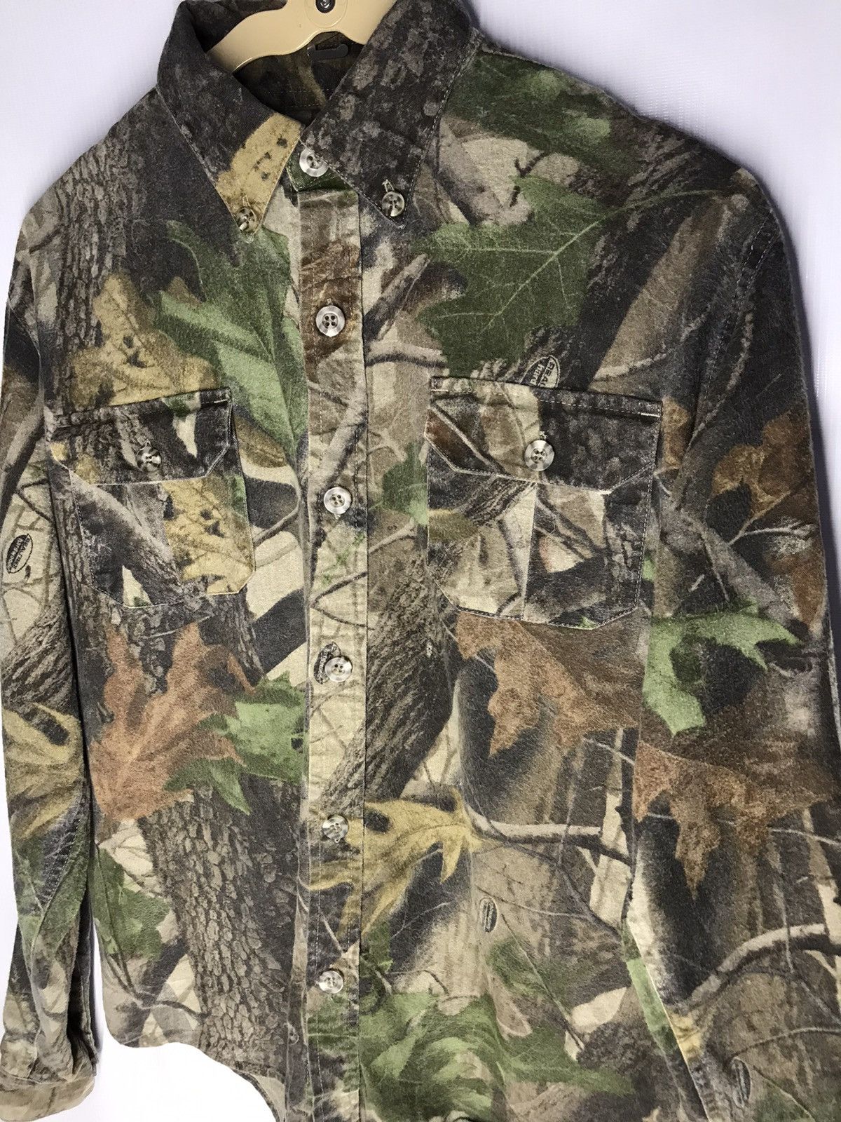 Vintage Fullprint button up shirt by wells creek Size US S / EU 44-46 / 1 - 5 Thumbnail