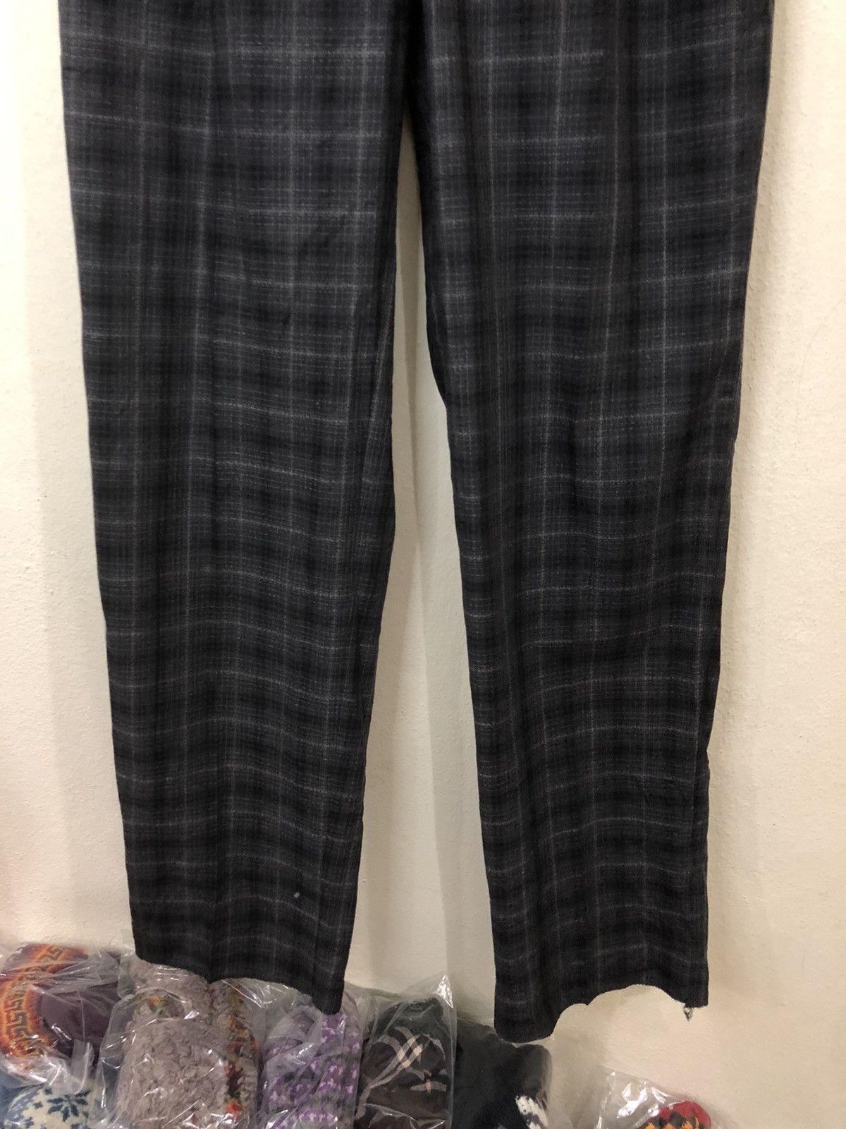 Nicole Club Japanese Brand Nicole Sport Plaid Tartan Pant Size US 33 - 4 Thumbnail