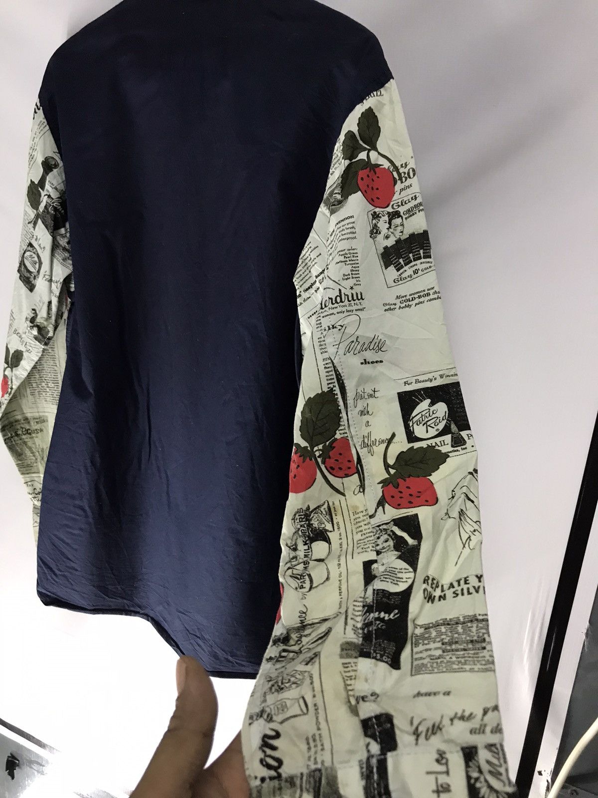 Designer × Japanese Brand Milk boy newspaper art button up long sleeve Size US M / EU 48-50 / 2 - 8 Thumbnail