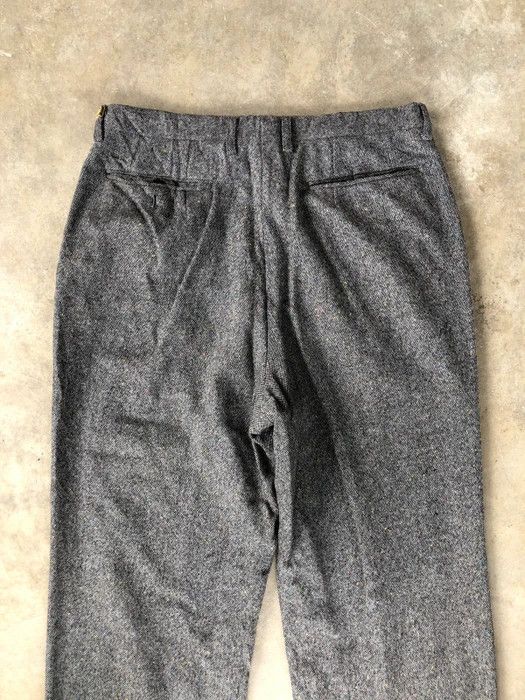 DAKS × Vintage Daks London Gabardine Baggy Wool Pant Size US 34 / EU 50 - 6 Thumbnail