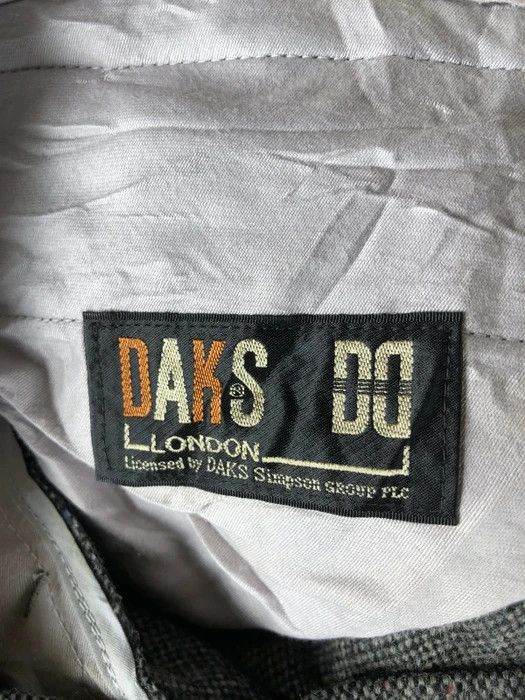 DAKS × Vintage Daks London Gabardine Baggy Wool Pant Size US 34 / EU 50 - 7 Thumbnail