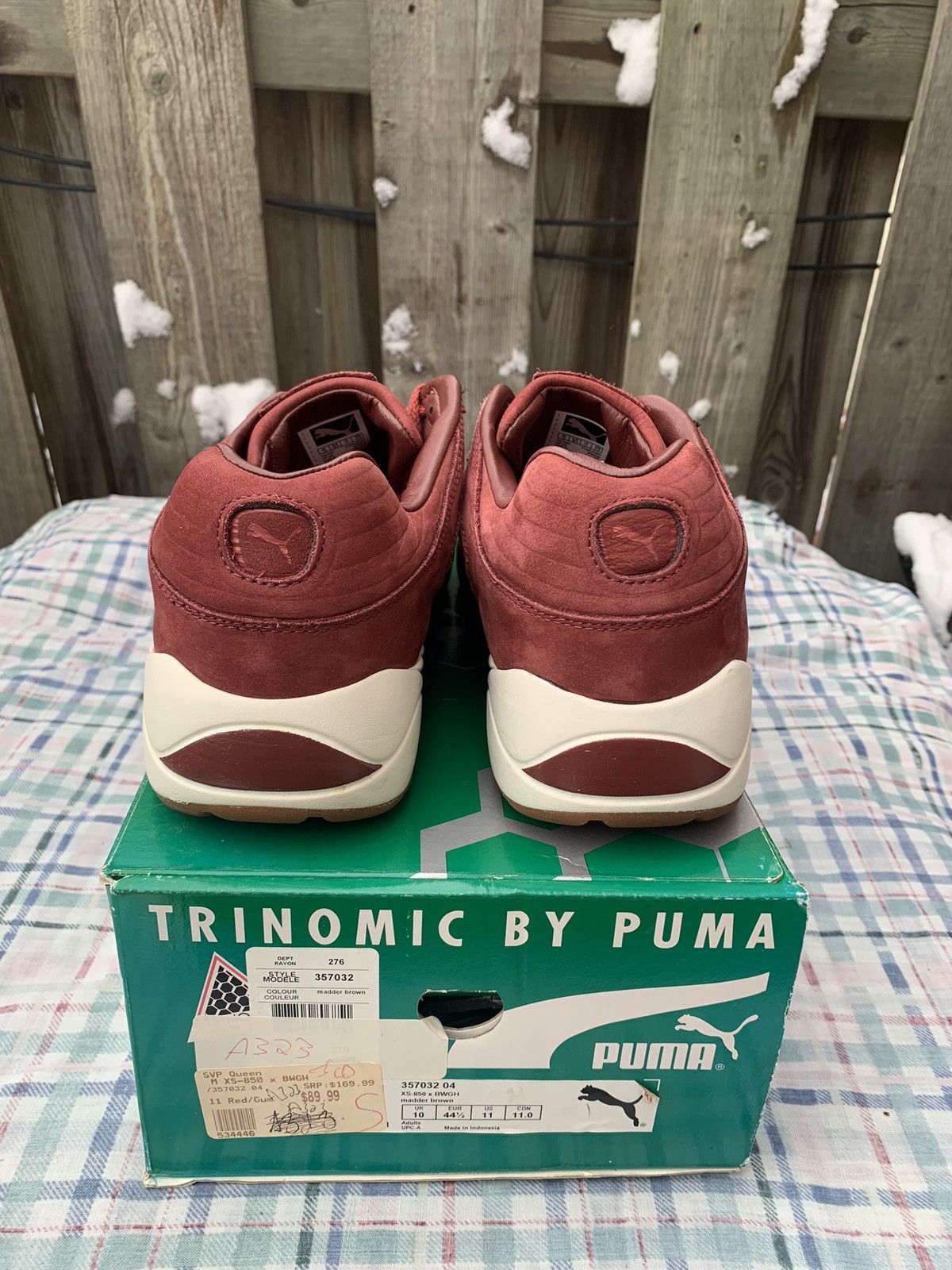 Puma Puma XS-850 BWGH Madder Brown Size US 10 / EU 43 - 4 Thumbnail