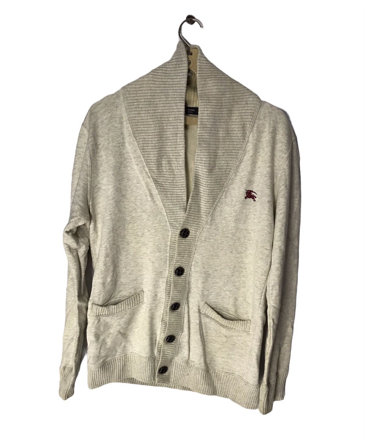 Burberry Burberry black label cardigan button up Size US M / EU 48-50 / 2 - 2 Thumbnail