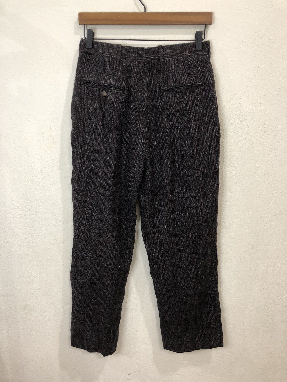 Vintage Vintage Culwell&Son Plaid Tartan Baggy Pant Size US 28 / EU 44 - 5 Thumbnail