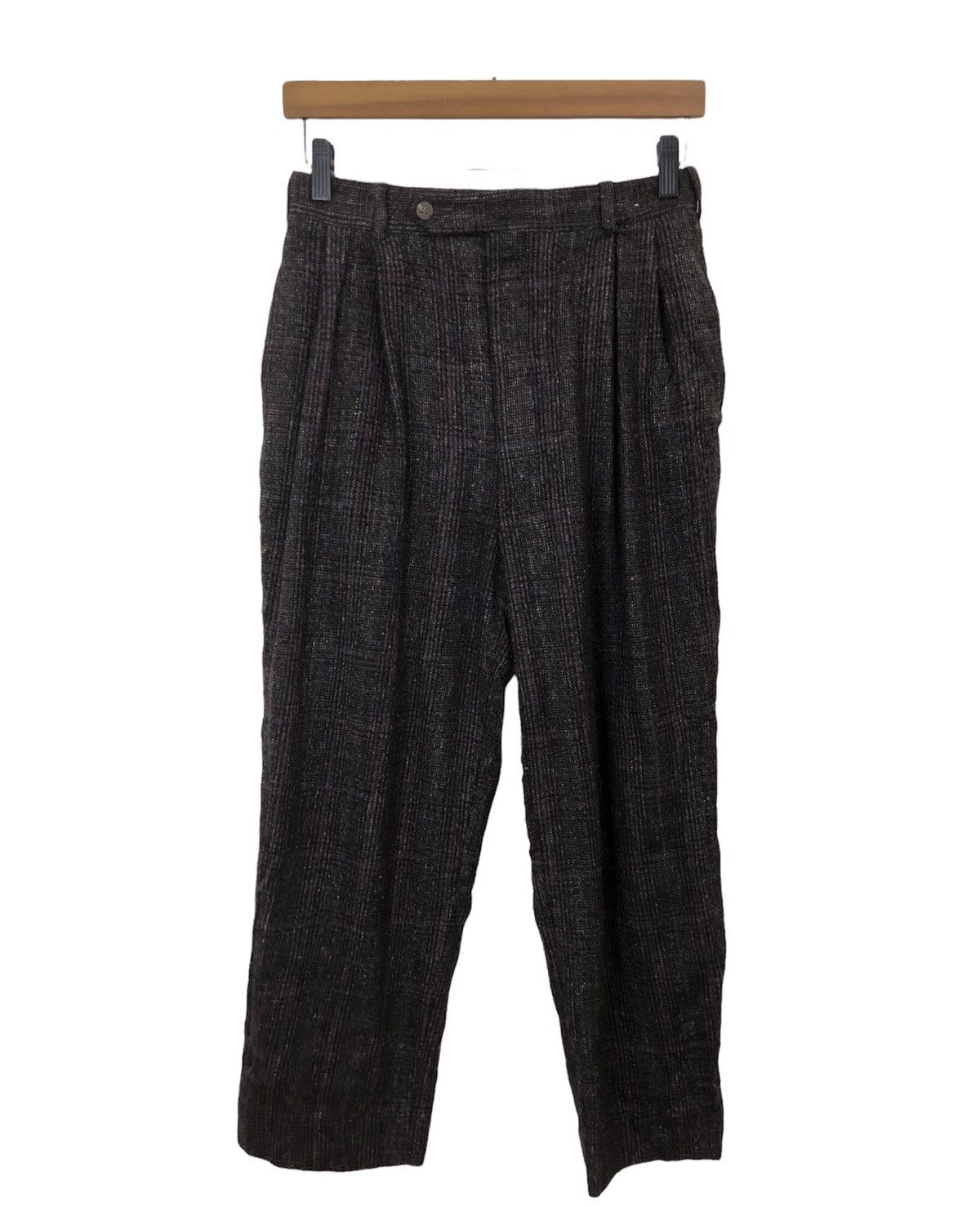 Vintage Vintage Culwell&Son Plaid Tartan Baggy Pant Size US 28 / EU 44 - 1 Thumbnail