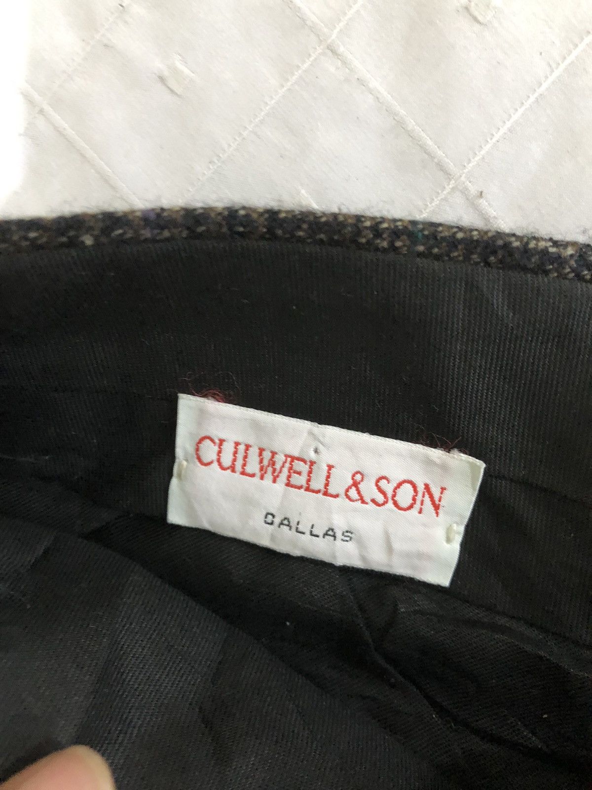 Vintage Vintage Culwell&Son Plaid Tartan Baggy Pant Size US 28 / EU 44 - 6 Thumbnail